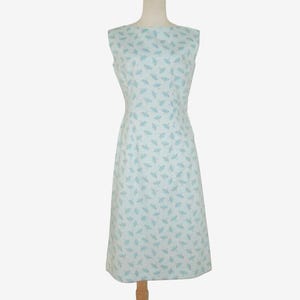 Vintage 1950s Sleeveless Novelty Print Dress - Size M