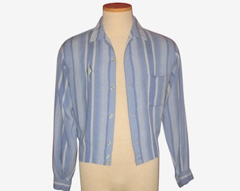 Vintage 1950s Red Corduroy Shirt by Brent - Size M - Etsy