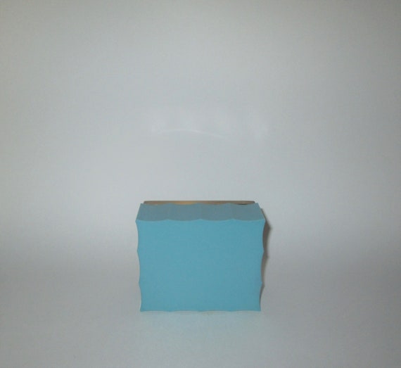 Vintage 1930s Cara Nome Powder Box - Blue And Gold - image 4