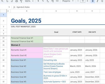 Mastermind Planner for Women - Digital Download