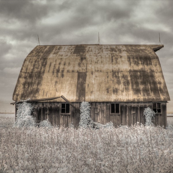 Barn photography, Barn photo, Rustic Barn, infrared photography, Feng shui photography, Farm photo, old barn , barn home decor, rustic