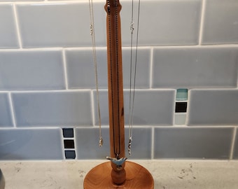 Necklace Holder with Jewelry Tray Base