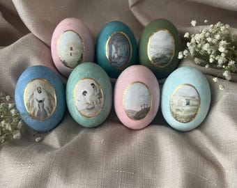 This is Jesus Heirloom Holy Week Devotional Eggs | Hand Painted Easter Eggs
