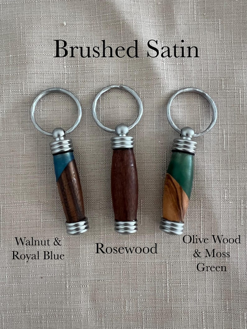 Wood and Resin Oil Vials, Handmade Oil Vials, Olive Wood Oil Vials, Custom Oil Vials, Gift for Priesthood Holder and Missionary image 3