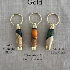 Wood and Resin Oil Vials, Handmade Oil Vials, Olive Wood Oil Vials, Custom Oil Vials, Gift for Priesthood Holder and Missionary image 4