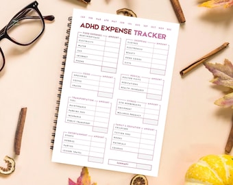 ADHD Planner Printable | Focus & Executive Function Organizer | Neurodivergent Daily Routine Tracker | Digital Download for Adults and Teens