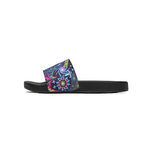 Sandalias Trippy Vision para hombre, zapatos de piscina psicodélicos imagen 6