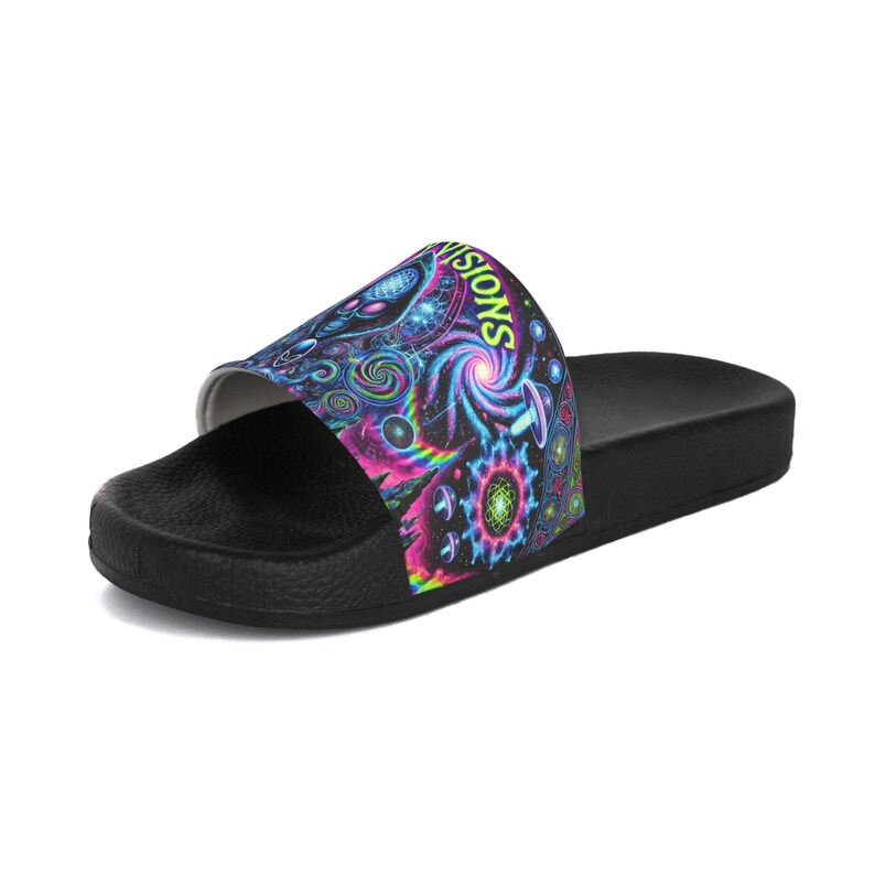 Sandalias Trippy Vision para hombre, zapatos de piscina psicodélicos imagen 3