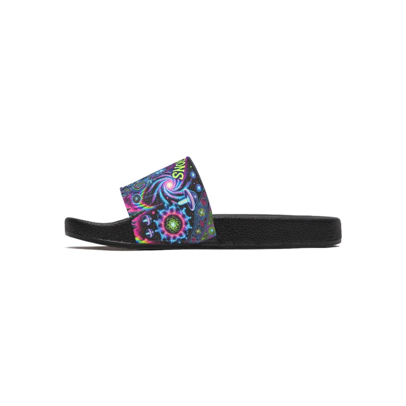 Sandalias Trippy Vision para hombre, zapatos de piscina psicodélicos imagen 7