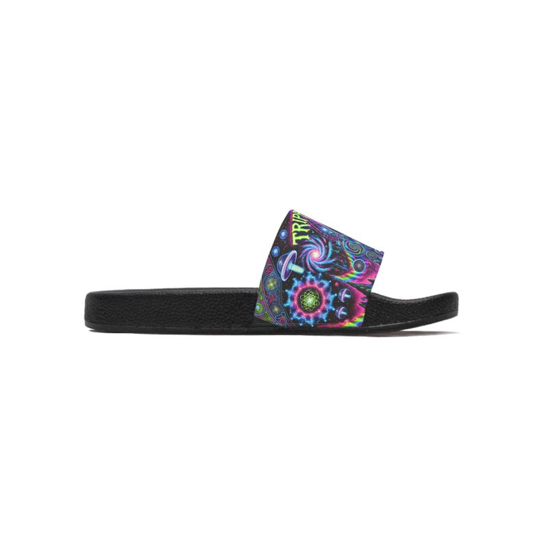 Sandalias Trippy Vision para hombre, zapatos de piscina psicodélicos imagen 5