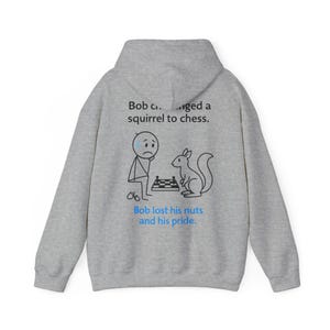 Funny Hoodie, Sarcastic Sweatshirt, Humorous Pullover, Joke Hooded Top, Comedic Outerwear