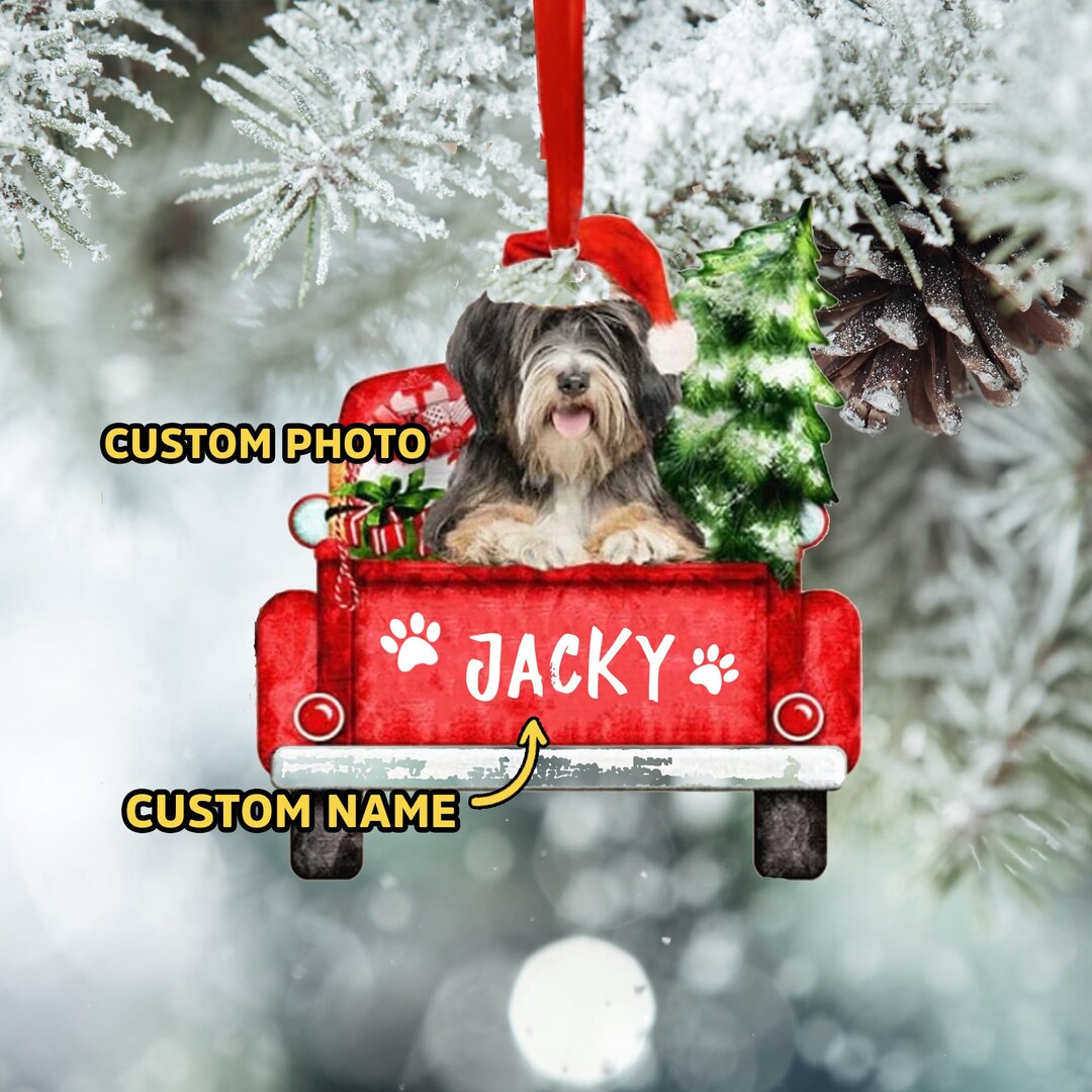 Custom Dog Ornament 2023 for Dog Mom Dog Lovers Custom Dog Etsy