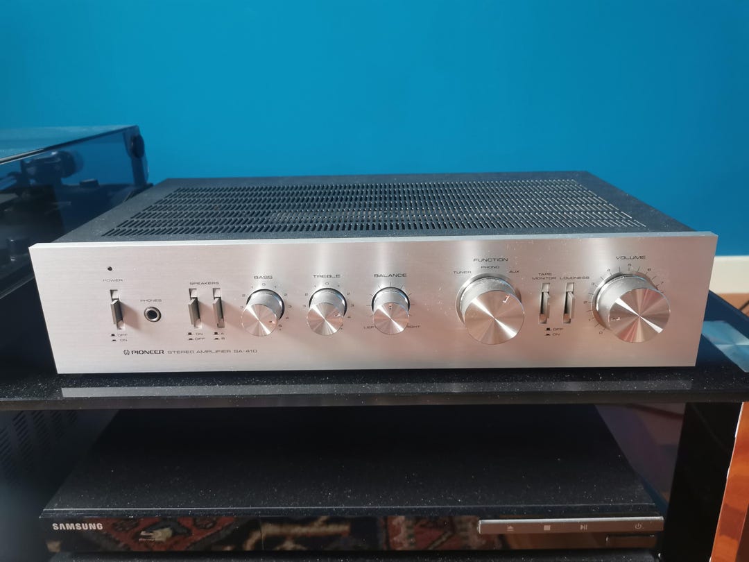 Pioneer SA410 Vintage 1980 Hi Fi Amplifier Etsy UK — free download