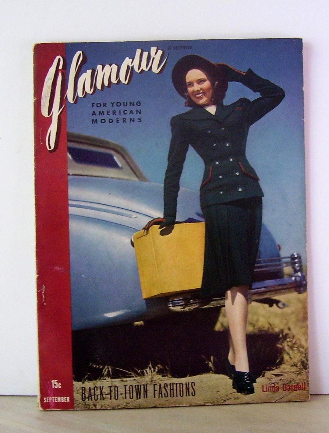 Vintage September 1940 Glamour Magazine Complete Magazine Back To vintage-september-1940-glamour-magazine-complete-magazine-back-to