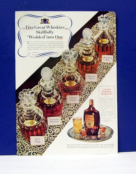 Golden Anniversary 1940 Magazine Page Print Ad Reverse Side Etsy