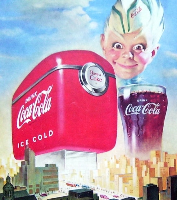 コカコーラ Coke Is It リッチ 1985年(昭和60年)ポスター