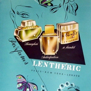 1946 Boucheron Jeweler Paris Street Vintage Print Ad Rolls - Etsy