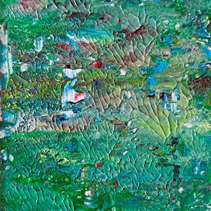 Garden of Peace Fine Art Original Abstract Painting
