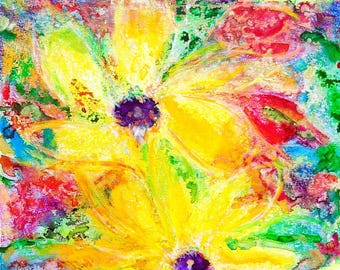 Flowers of May original watercolor painting