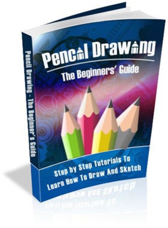 Pencil Drawing Guide PDF ebook plus 2 free bonus ebooks Etsy