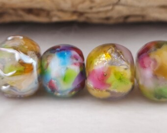 MisFits Spring Brights Lampwork Bead Set