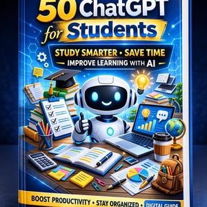 50 ChatGPT Prompts for Students | Study Smarter, Save Time, Improve Learning with AI