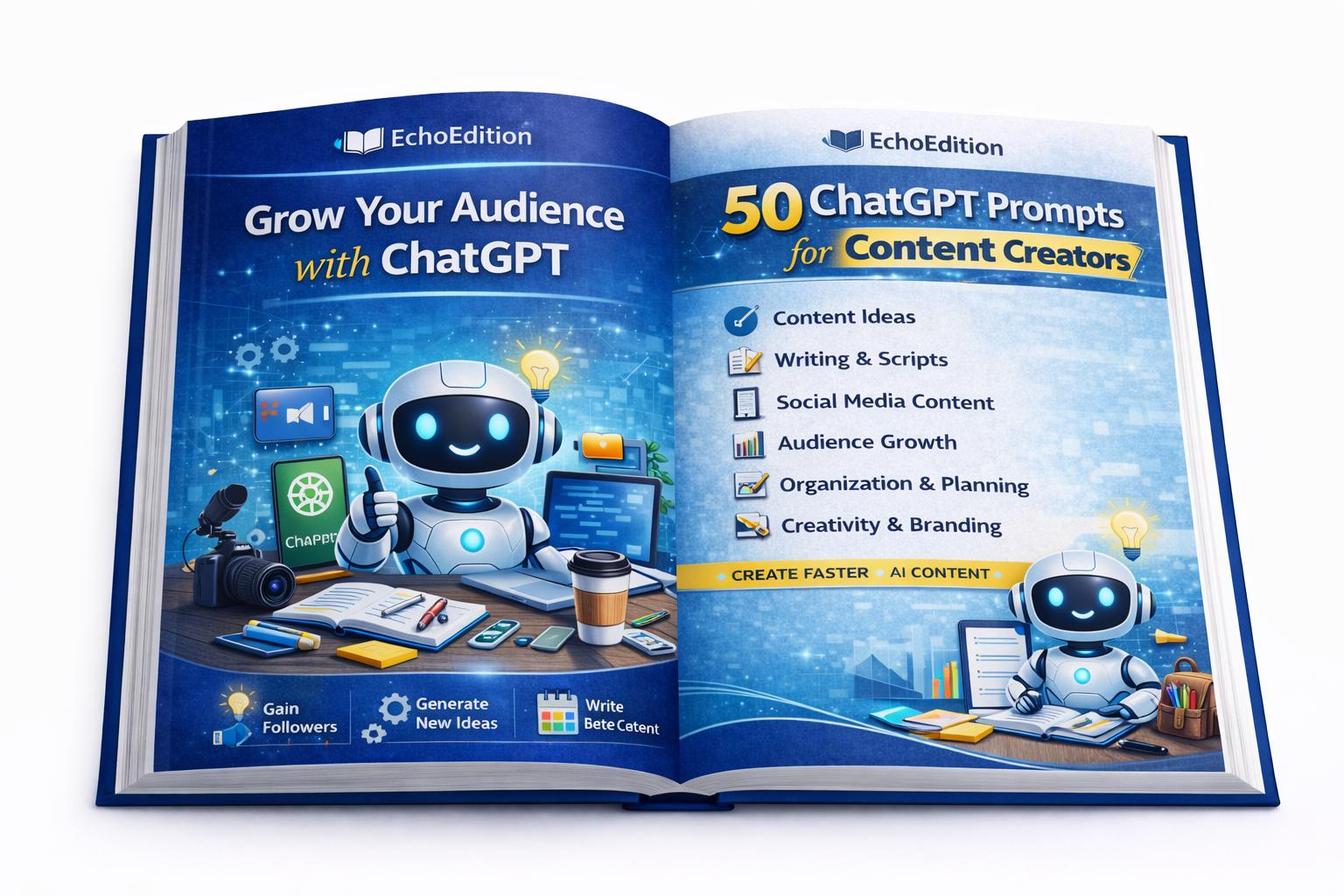 50 Chatgpt Prompts for Content Creators | Grow Your Audience, Create ...