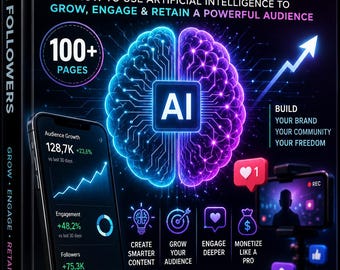 AI FOR FOLLOWERS : How to Use Artificial Intelligence to Grow, Engage & Retain a Powerful Audience