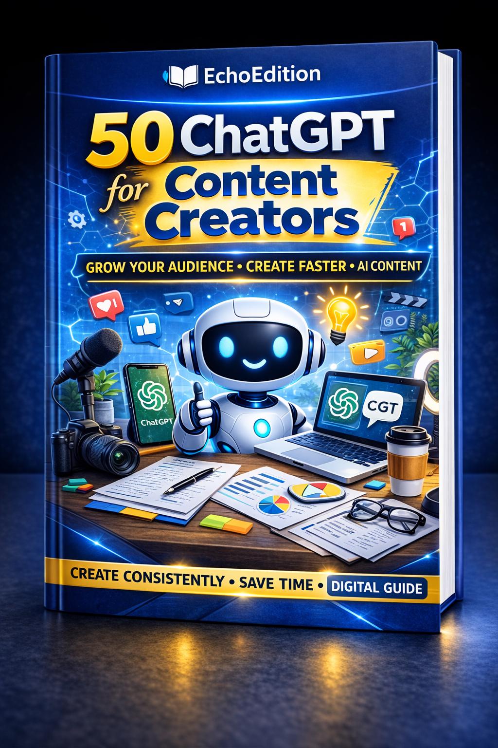 50 Chatgpt Prompts for Content Creators | Grow Your Audience, Create ...