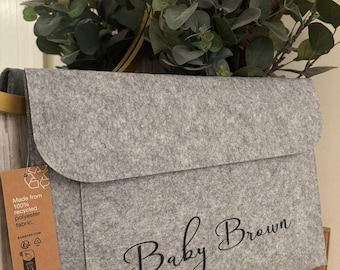 Carpeta de maternidad personalizada / Carpeta de maternidad / Carpeta personalizada / Carpeta / Notas de maternidad / Bebé / Regalo de baby shower / Carpeta familiar