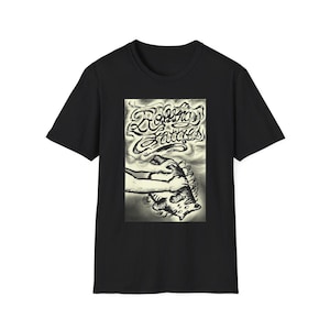 Rolling Fatties Graphic Tee: Hand-Drawn Cat Art Unisex T-Shirt