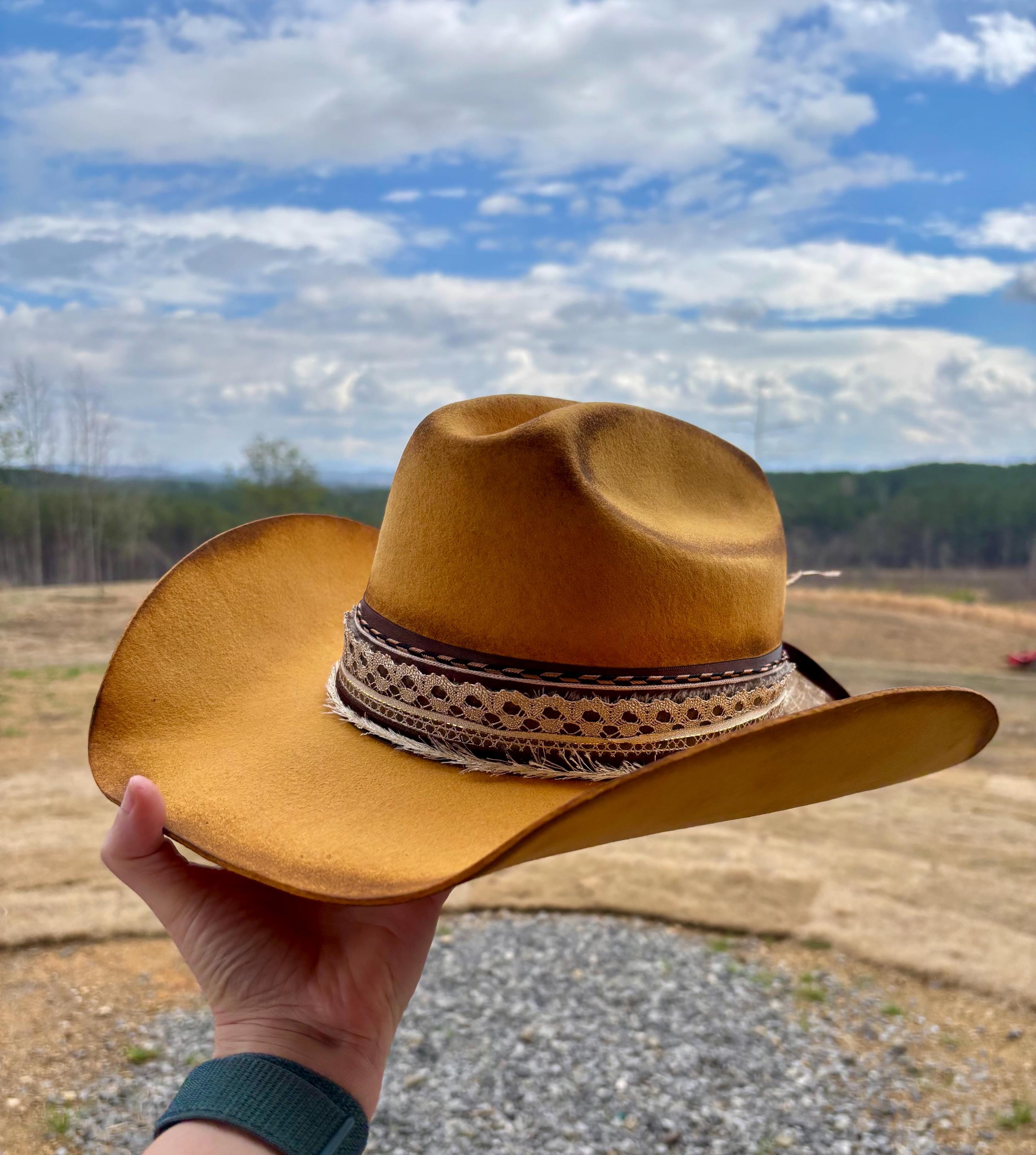 Mustard Cowgirl Hat - Etsy