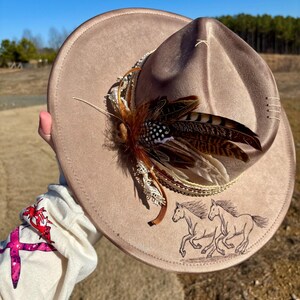 Painted Trucker Hats With Horse - Etsy