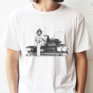 Gram Parsons Outlaw Poet T-shirt: Cosmic Burrito Bros Comfort Colors Tee
