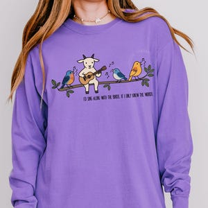 Gild the Lily T-shirt met lange mouwen: zwaar katoenen T-shirt Billy Strings Shakedown Lot Style