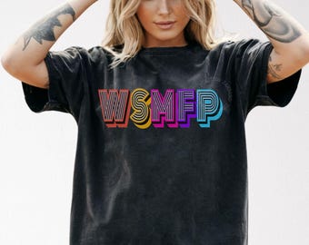 Camiseta estilo Shakedown Lot de WSMFP: Camiseta de colores cómodos de pánico generalizado