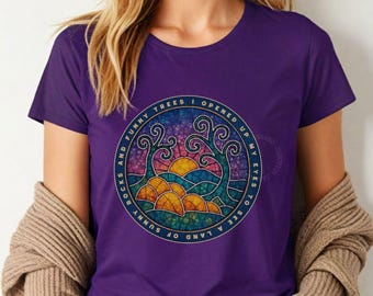 Camiseta de mujer con corte de canción de porche de pánico generalizado: Camiseta de mujer Shakedown Lot