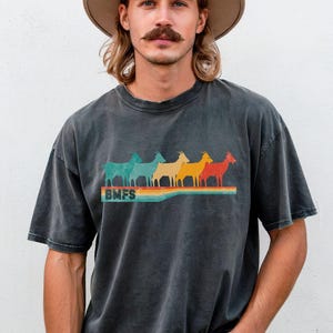 Billy Strings Retro Goats T-Shirt: Comfort Colors BMFS Shakedown Lot Style Tee