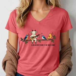 Gild the Lily dames-T-shirt met V-hals: Billy Strings Shakedown Lot Style-T-shirt