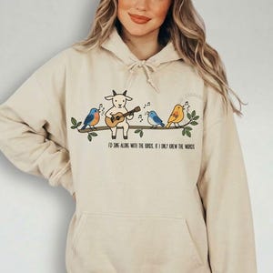 Billy Strings Gild the Lily Hoodie: BMFS Sing Along With the Birds Shakedown Lot Style Sweatshirt