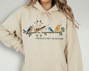Sudadera con capucha Billy Strings Gild the Lily: Sudadera estilo Shakedown Lot de BMFS Sing Along With the Birds