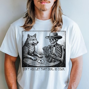 Grateful Dead Deal T-Shirt, Jerry Garcia Band Shirt, Deadhead Poker Tshirt, Dead Lot Tee, Shakedown Inspired Shirts, Deadhead Gift T-Shirt