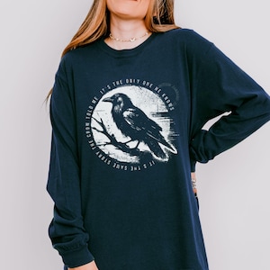 Grateful Dead Uncle John's Band Long Sleeve T-shirt: It's the Same Story the Crow Told Me