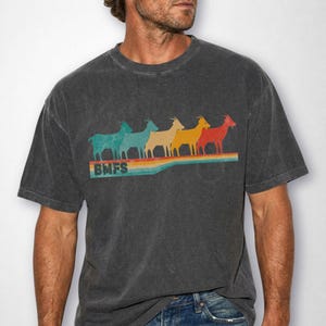 Billy Strings Retro Goats T-Shirt: Comfort Colors BMFS Shakedown Lot Style Tee