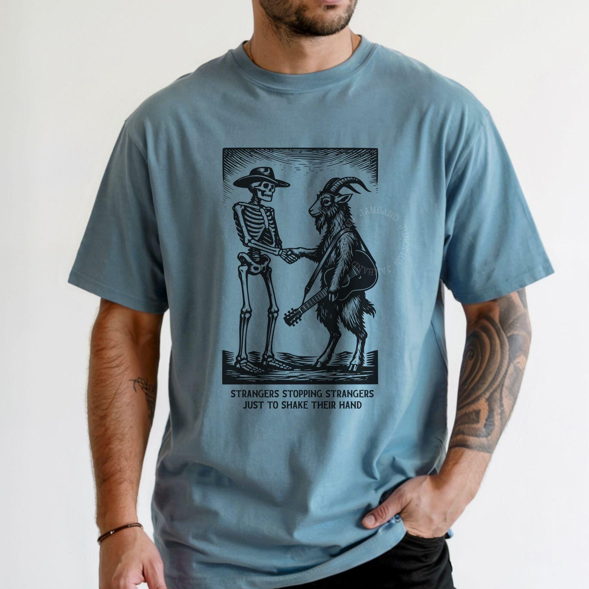 Grateful Dead / Billy Strings Scarlet Begonias Mashup T-shirt