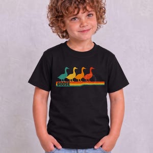 Goose the Band Retro Vibes Toddler T-Shirt: Shakedown Lot Tees for Kids Black
