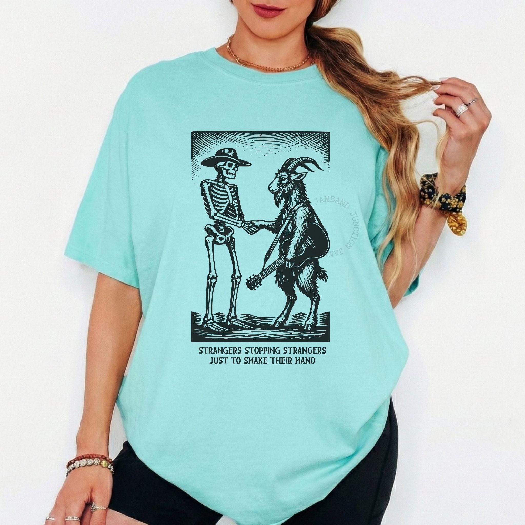 Grateful Dead / Billy Strings Scarlet Begonias Mashup T-shirt