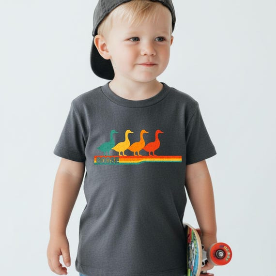 Goose the Band Retro Vibes Toddler T-Shirt: Shakedown Lot Tees for Kids
