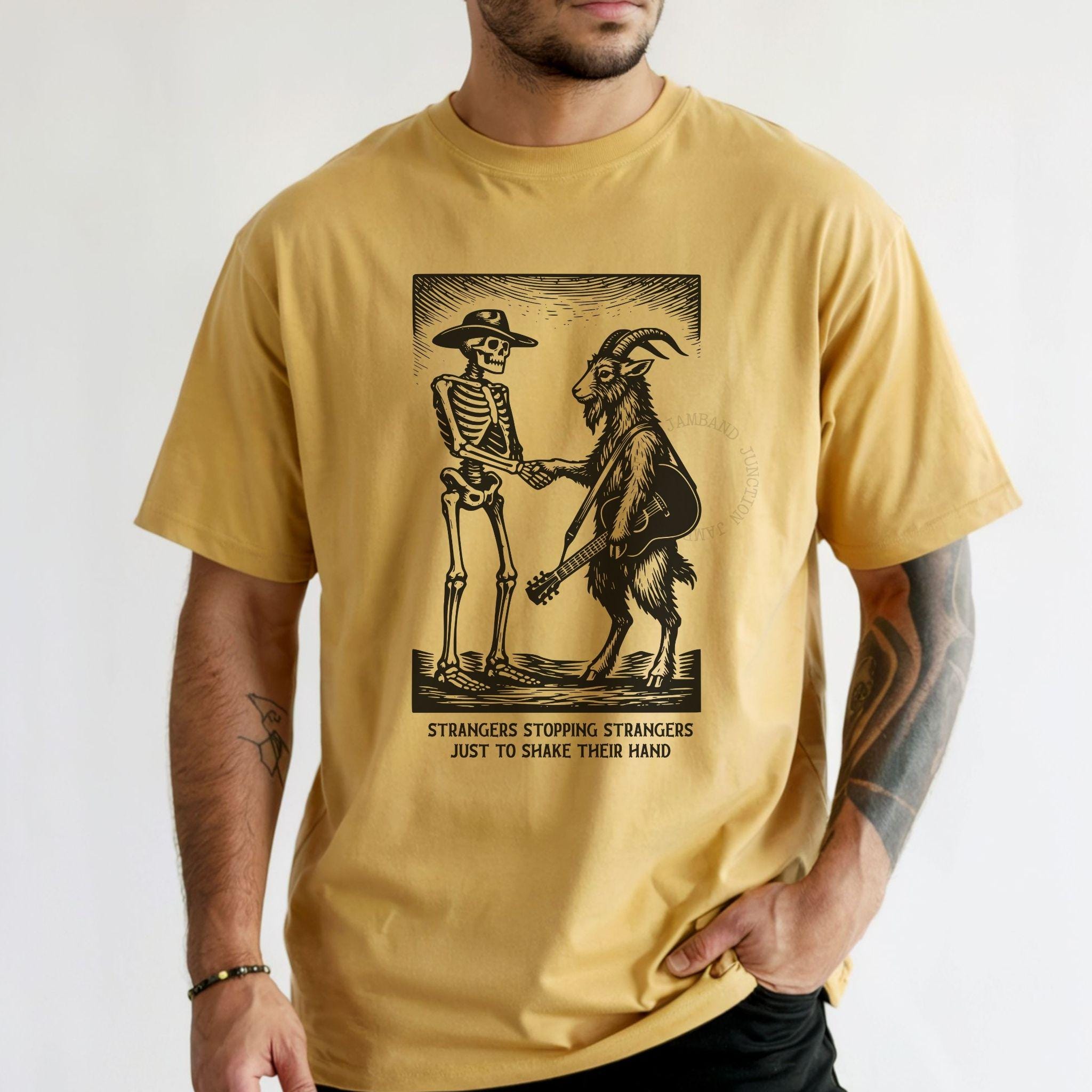 Grateful Dead / Billy Strings Scarlet Begonias Mashup T-shirt