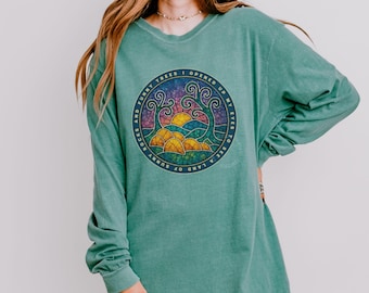Widespread Panic Porch Song Long Sleeve T-Shirt: WSMFP Shakedown Lot Style Shirts